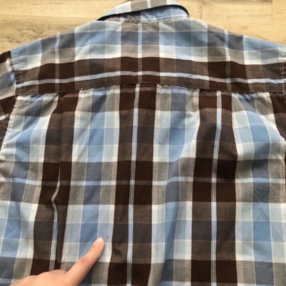 Beverly Hills Polo Club Blue and Brown Polo Shirt - Picture 9 of 9